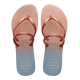 Chinelo Havaianas Flat Duo Iridescente Feminina Original 