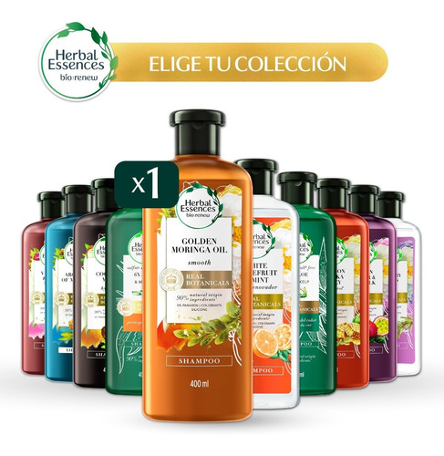 1 Shampoo Herbal Essences - Coleccion Completa