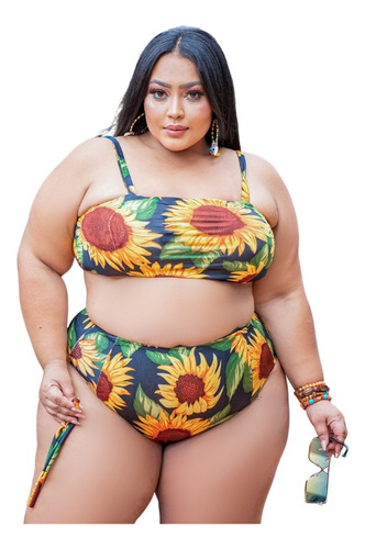 Biquini Plus Size Hot Pantt Kit C/2  44/46/48/50/52