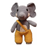 Elefante Facundo Minimalito Pakapaka Amigurumi Crochet
