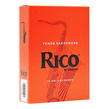 Palhetas Rico Para Sax Tenor (caixa Com 10) - Nº 2,5
