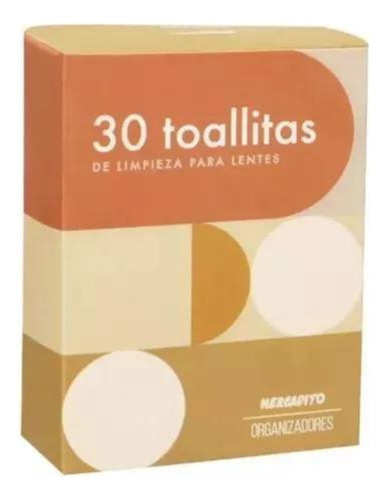 Set 30 Toallitas De Limpieza Para Lentes Productos Ópticos