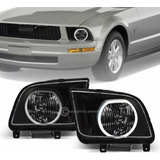 Par Faros Led - Halo Ford Mustang 2005 2006 2007 2008 2009