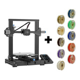 Impresora 3d Creality Ender-3 V2 + Filamento Pla+ Gst X10 Kg