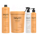 Kit Trivitt Profissional 2018 Hidratação Com 4 Produtos