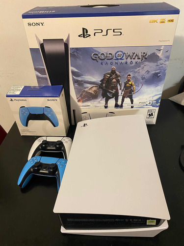 Ps5 825gb Edición God Of War Con Mando Adicional