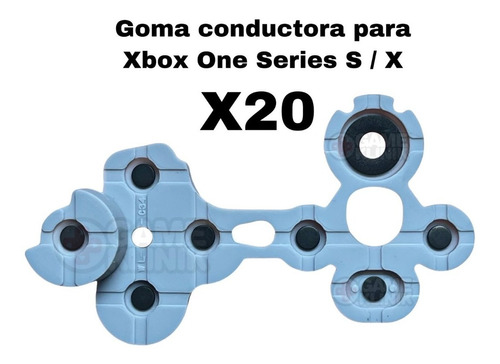 20 X Goma Conductora Membrana Control Xbox One Series S / X 