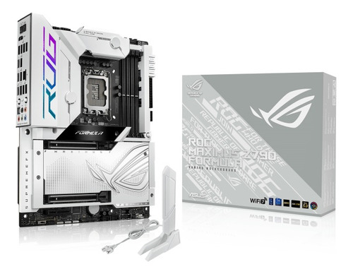 Tarjeta Madre Asus Rog Maximus Z790 Formula Wifi 1700 Atx Color Blanco