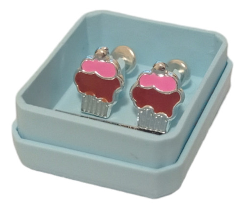 Aritos Abridores / Aros De Plata 925 Cupcakes / Muffins