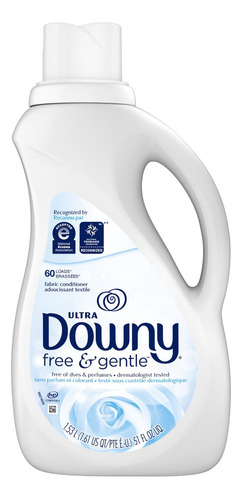 Downy Suavizante Free Gentle 60ld 1,53 Lt