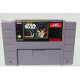 Cod 154 Super Star Wars Original Snes Super Nintendo Fita