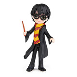 Boneco Harry Potter Coleção Magical Minis Amuletos Mágicos
