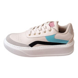 Zapato Informal De Mujer Tenis Alto Dama Tenis Casual Mujer