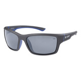 Caterpillar Hombres Ridge Polarized Wrap Anteojos De Sol, Gr