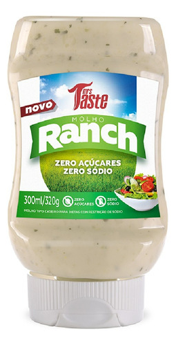 Molho Ranch - Zero Sódio - Mrs Taste 300ml