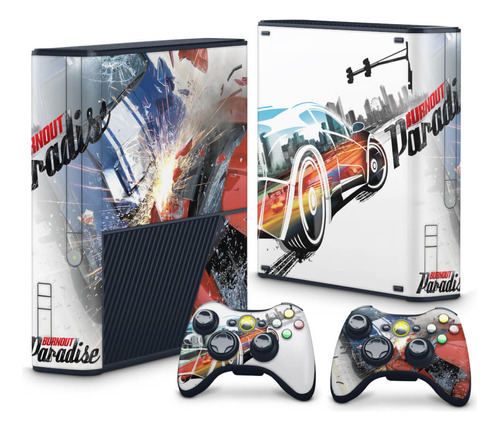 Skin Para Xbox 360 Super Slim Adesivo - Modelo 014