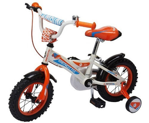 Bicicleta Benotto Bambino Cros Acero Frenos Rueda Lateral :)