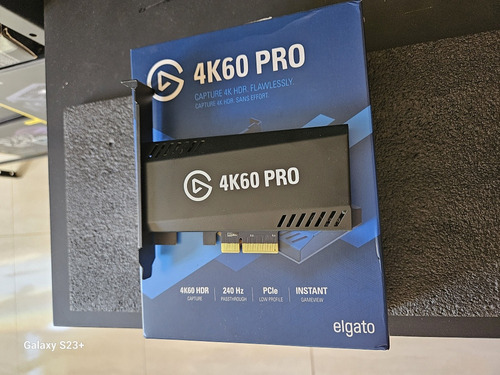 Placa De Captura Elgato 4k60pro