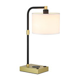 Xinbei Lighting Lámpara De Mesa Moderna Con Cargador Inalámb