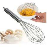 Batidor De Mano Huevos Cocina Repostería Mezclas 30cm