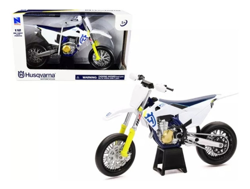 New Ray 1:12 Moto Deportiva Husqvarna Fs450 Coleccion