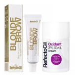 Kit Refectocil 1 Tinta + 1 Oxidante Creme Blonde Brow