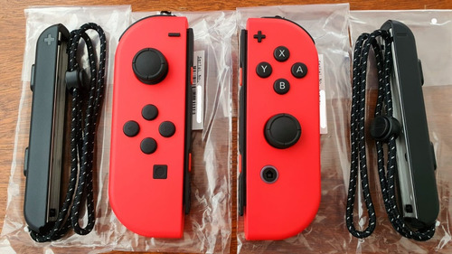 Controles Joy Con Nintendo Switch Oled Mario Red Edition 