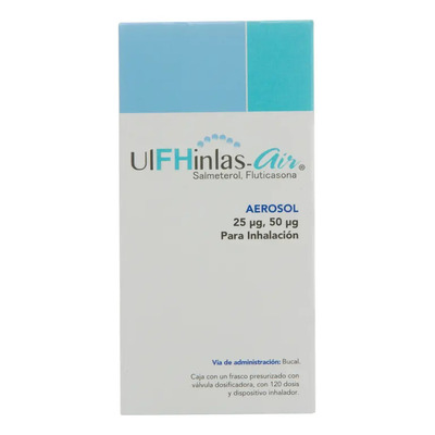 Ulfhinlas-air Aerosol 0,333\u002F3,333 Mg, 1 Frasco Presurizado 120 Dosis | Envío gratis