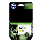 Cartucho De Tinta Original Hp 670xl Nuevo