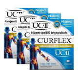 Suplemento En Comprimidos Laboratorio Gramon  Ucii Curflex Colágeno Tipo Ii En Caja 90 Un Pack X 3 U