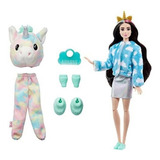 Muñeca Barbie Cutie Reveal Unicornio De Fantasia