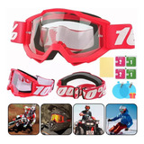 Googles Tácticos Motocross Esquí Gafas Anti Quimico Fluidos