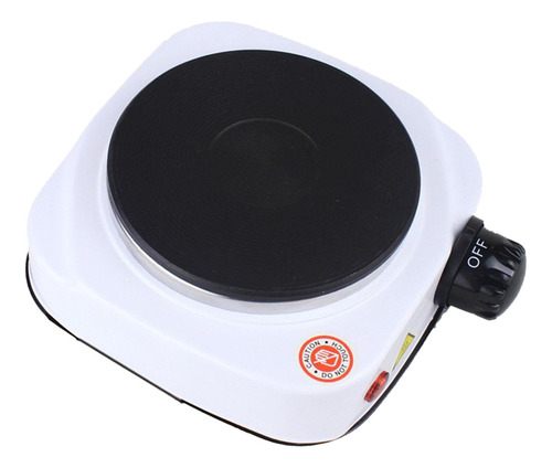 Estufa De Cocina, Mini Placa Individual 500w Blanco