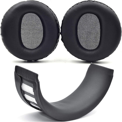 Almohadillas + Headband Para Sony Ps3 Ps4 Cechya-0080 Negro