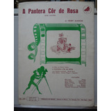 Partitura A Pantera Cor De Rosa Henry Mancini Pink Panther