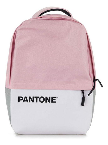 Mochila Rosada Pantone De Notebooks 16 + Cable De Carga Usb