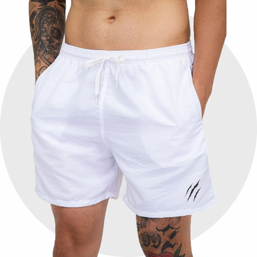 Bermuda Shorts De Tactel Masculino Academia Treino Crossfit