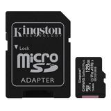 Memoria Kingston Micro Sd Sdxc 128gb Clase 10 + Adaptador Sd