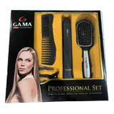 Set De Belleza Gama Planchita Ceramic Laser Ion + Accesorios