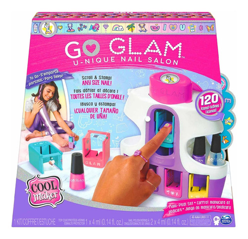 Cool Maker Impresora Para Uñas Go Glam Spin Master