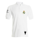 Camiseta Tipo Polo Real Madrid Futbol T-shirt Polo 