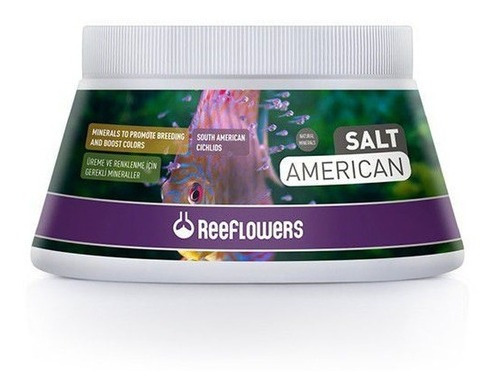 Reeflowers Salt American 5.500g Sal P Ciclídeos Americanos