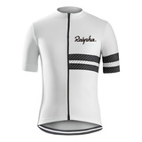 Jersey Ciclismo Ruta Mtb Rapha Blanco Manga Corta