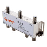 Divisor Splitter De Coaxial De 6 Vias Bamf Moca 5- 2300mhz