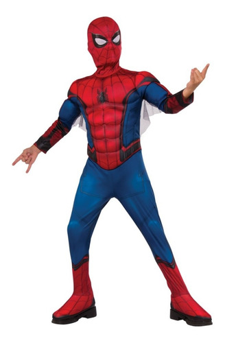 Disfraz Hombre Araña Spider Man Para Niños
