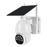 Cámara De Vigilancia Inalámbrica Solar Smart 1080p Hd 360