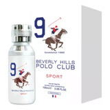 Perfume Beverly Hills Polo Club Sports 9 Colônia Masculina 100ml
