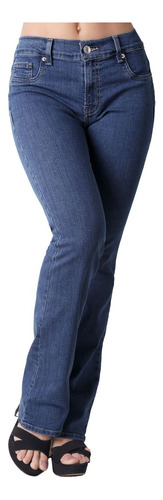 Jeans Mujer Basico Recto Azul Oggi Yess 59105010