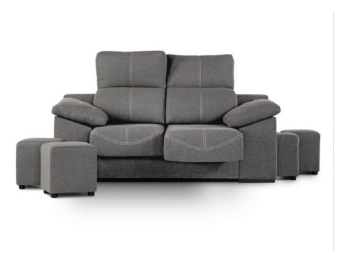 Sillón Sofá De Living Paris 2 Cuerpos Valenziana Extensible