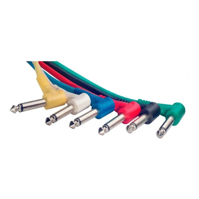 Cable Stagg SPC008LE Interpedal Plug Angular A Plug Angulgar De 8 Cm De Largo | MercadoLibre